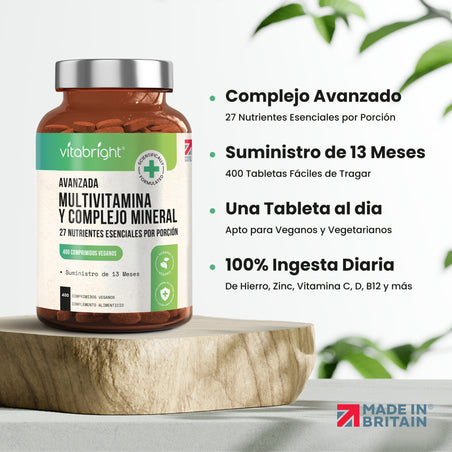 Multivitamínico y Minerales