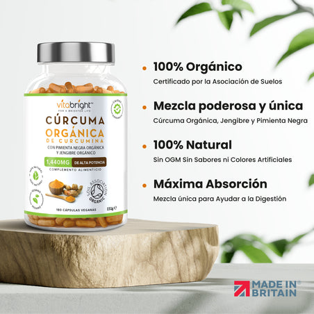 Cúrcuma con Jengibre